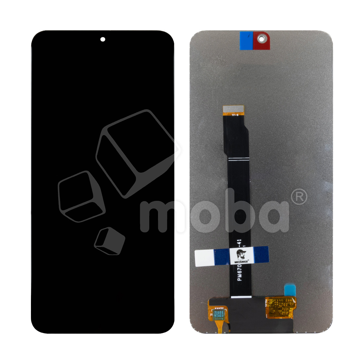 Дисплей для Huawei Honor X8 4G (TFY-LX1) в сборе с тачскрином Черный Mecanico - AMP