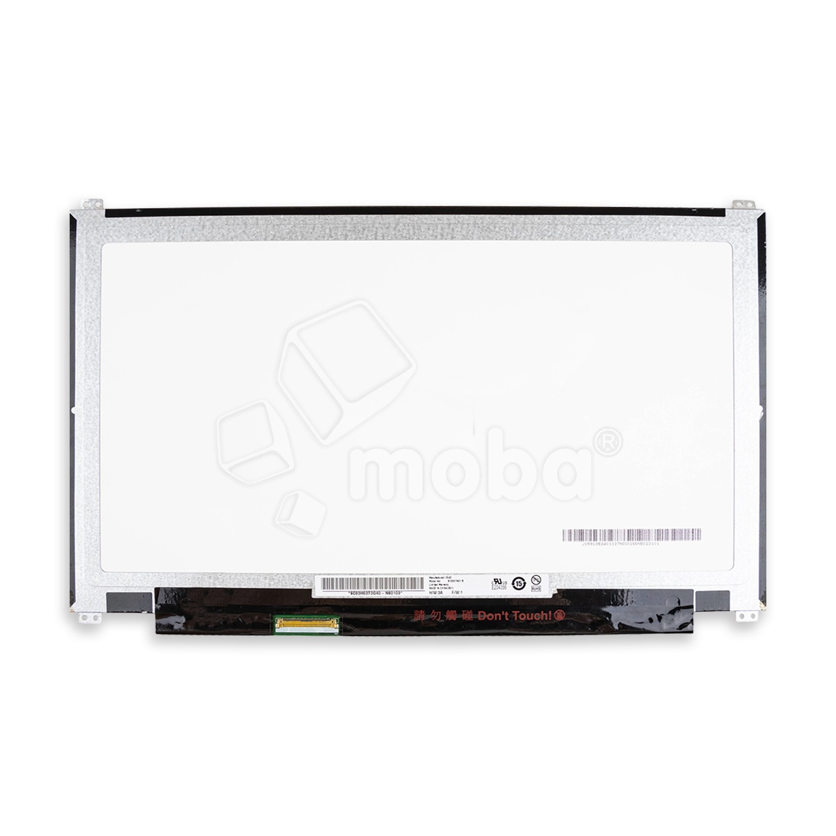 Матрица 13.3" LED 1366x768 Slim 40 pin слева внизу, матовая (уши вверху/внизу) (B133XTN01.5)