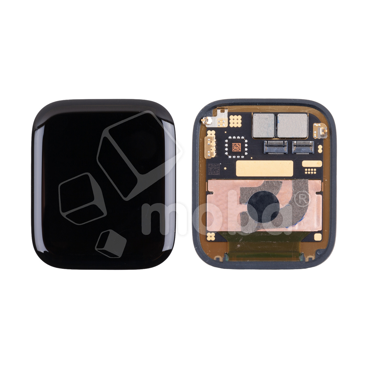 Дисплей для Apple Watch 7 45 мм в сборе с тачскрином Черный - OR100 (Снятый, без ремонта)