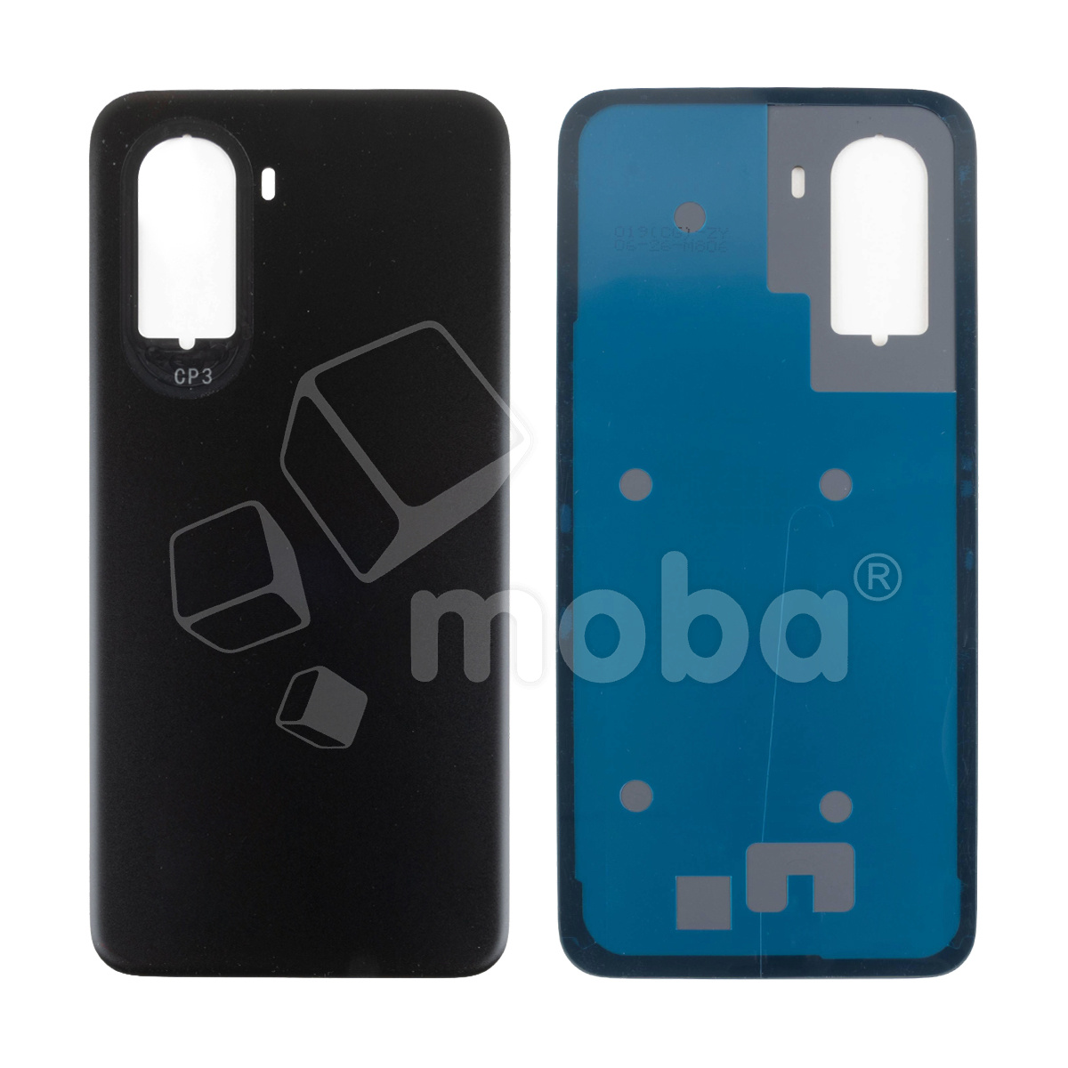 Задняя крышка для Xiaomi Poco M7 4G (25062PC34G) Черный - Премиум