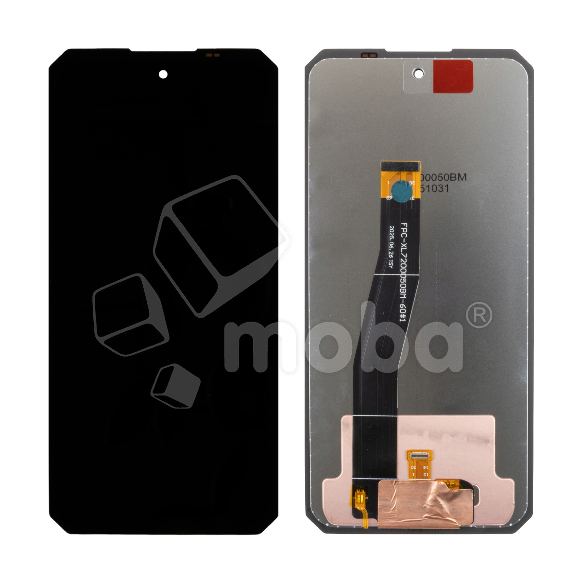 Дисплей для Oukitel WP60 в сборе с тачскрином Черный - Оптима