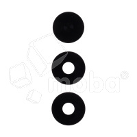 Стекло камеры для Realme C71/P3 Lite 4G (RMX5303/RMX5300) (комплект 3 шт.) Черный