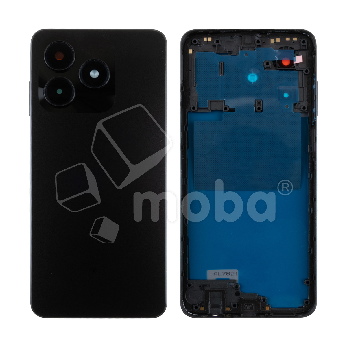 Задняя крышка для Huawei Honor X5c (NLA-LX2) Черный - Премиум