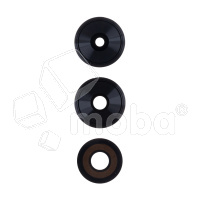 Стекло камеры для Tecno Spark 20C (BG7n) (комплект 3 шт.) Черный