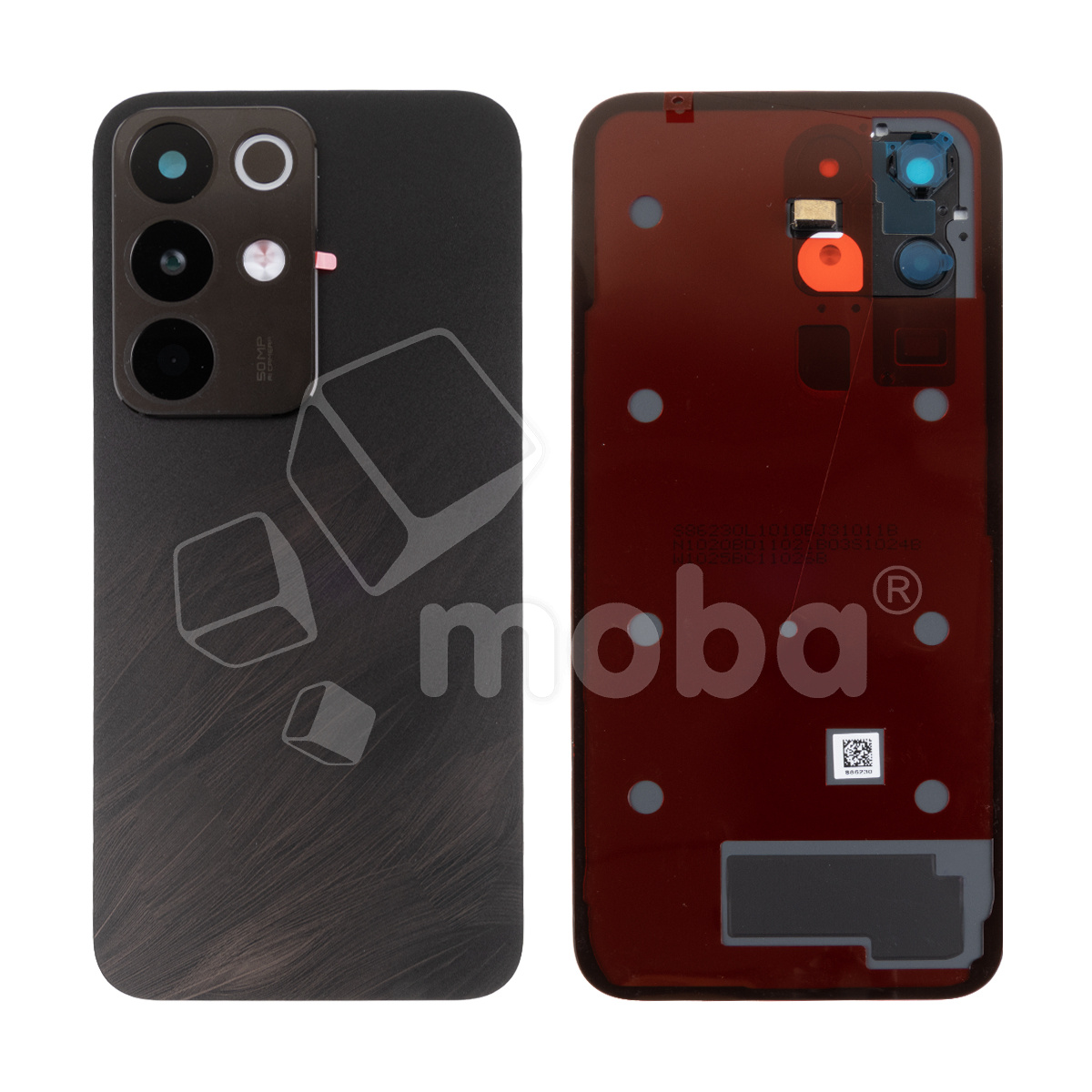 Задняя крышка для Realme C85 4G (RMX5566) Черный - Премиум