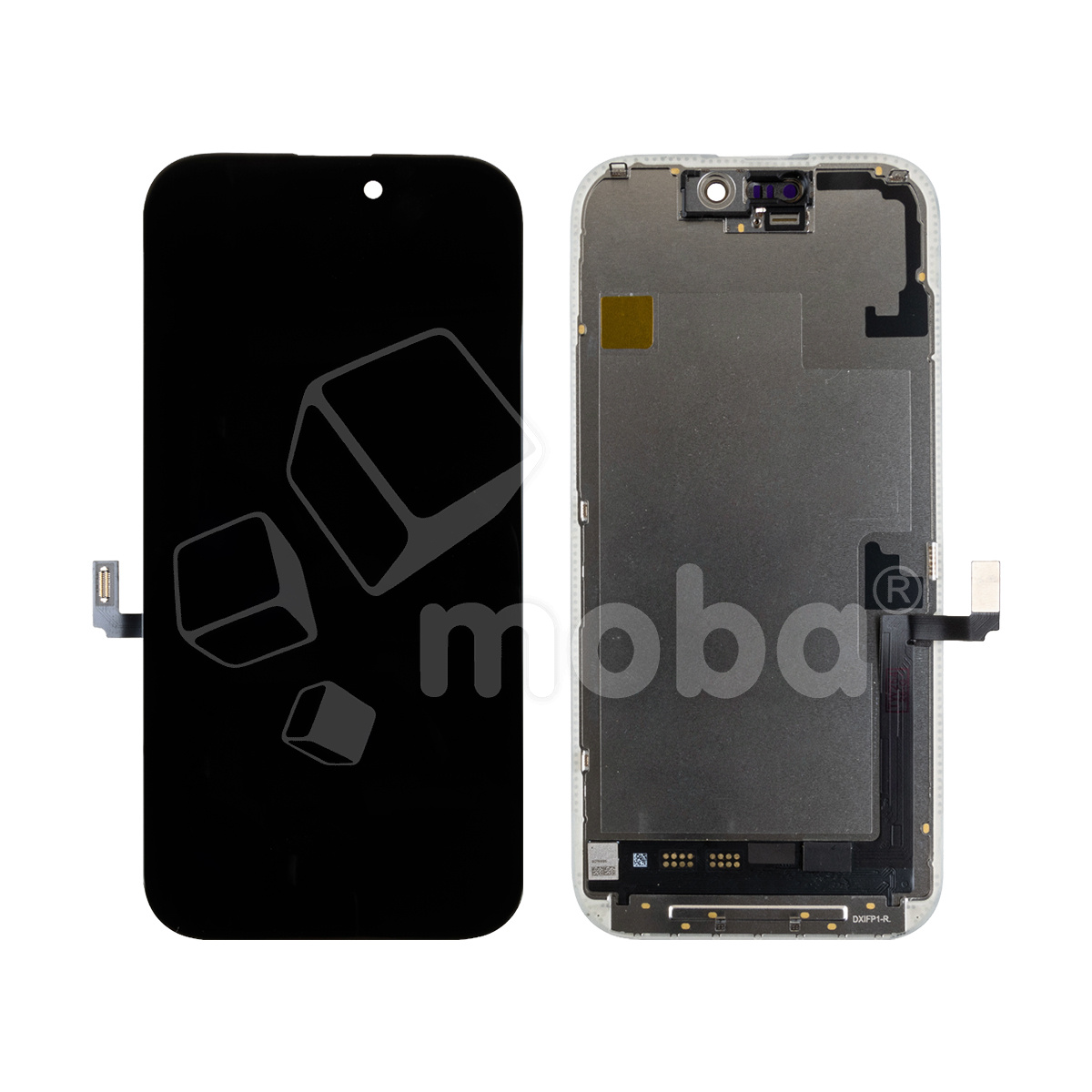 Дисплей для iPhone 17 (A3520) в сборе с тачскрином Черный - (Soft OLED, Full HD, 120 Гц) (с верификацией = с привязкой без ошибки)