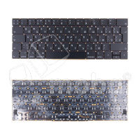 Клавиатура для ноутбука MacBook Pro 13"/15" A1989/A1990 (2018-2019, Г-образный Enter RU) Черный