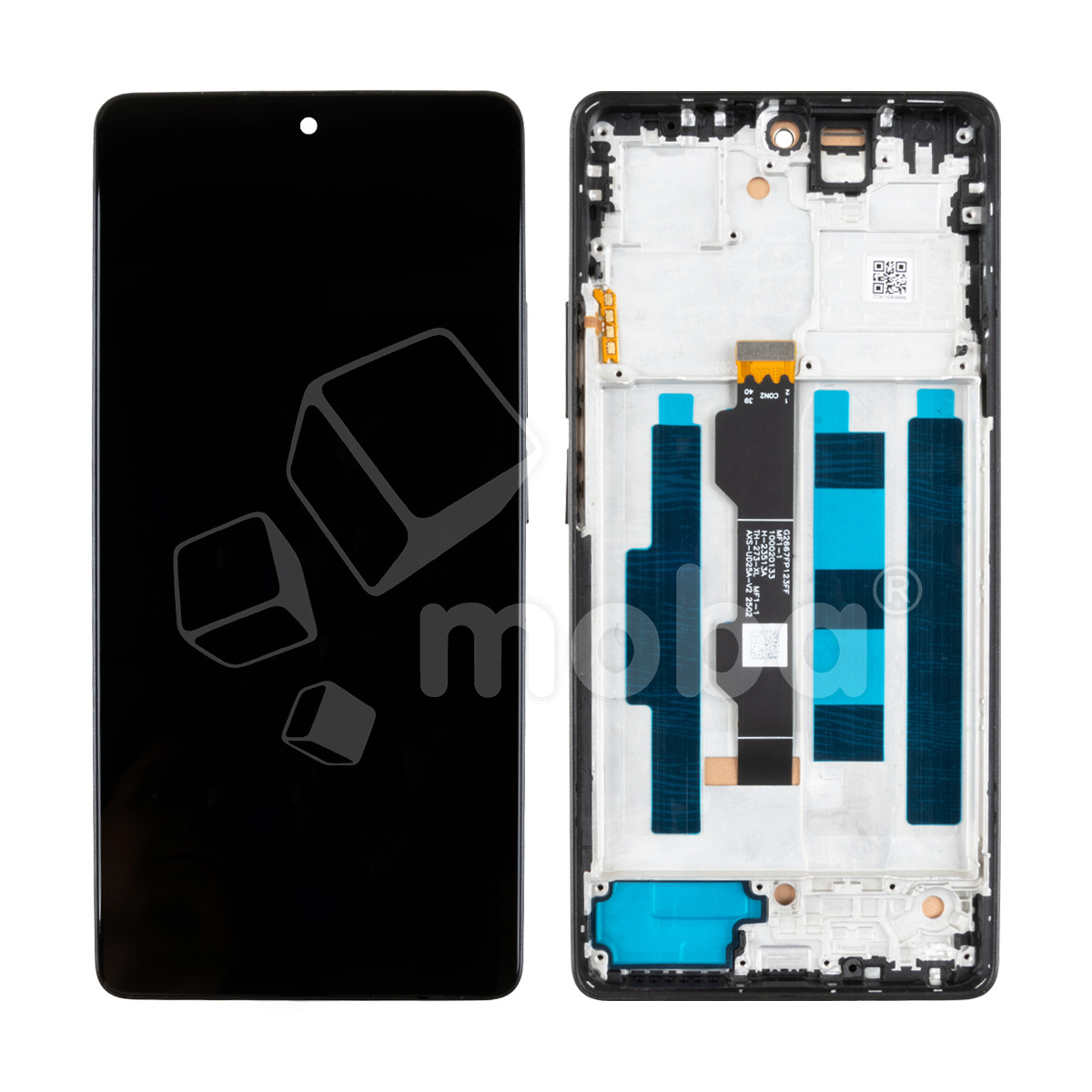 Дисплей для Xiaomi Redmi Note 13 Pro 4G (23117RA68G) модуль с рамкой Черный - (In-Cell)