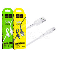Кабель USB - Type-C Hoco X33 (5A) Белый
