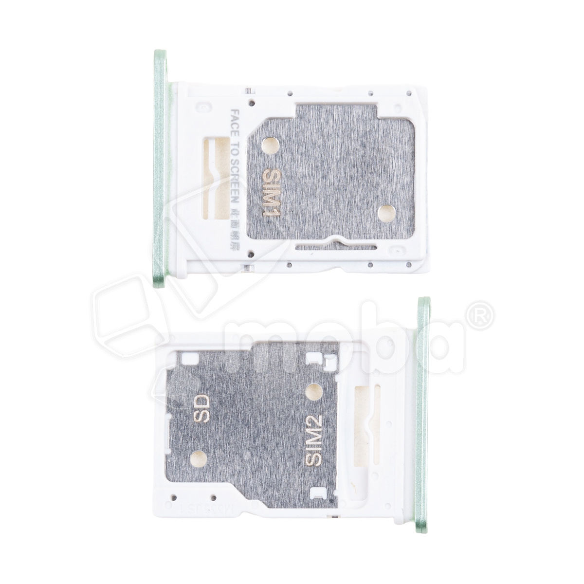 Держатель SIM для Xiaomi Redmi Note 13 4G (23129RAA4G/23124RA7EO/23129RA5FL) Зеленый