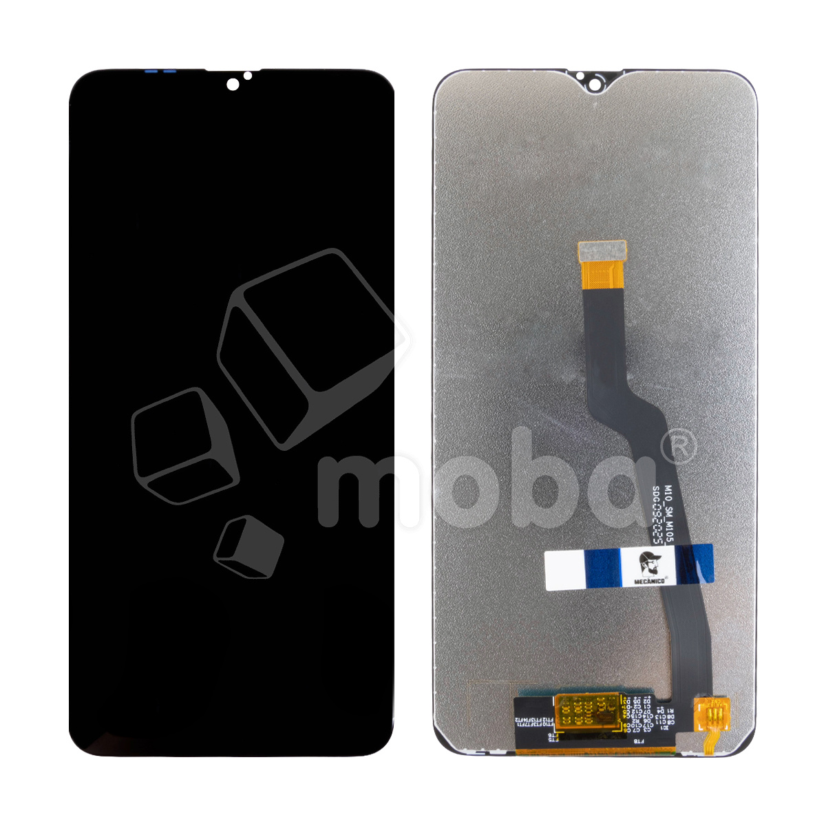 Дисплей для Samsung Galaxy A10/M10 (A105F/M105F) в сборе с тачскрином Черный Mecanico - AMP