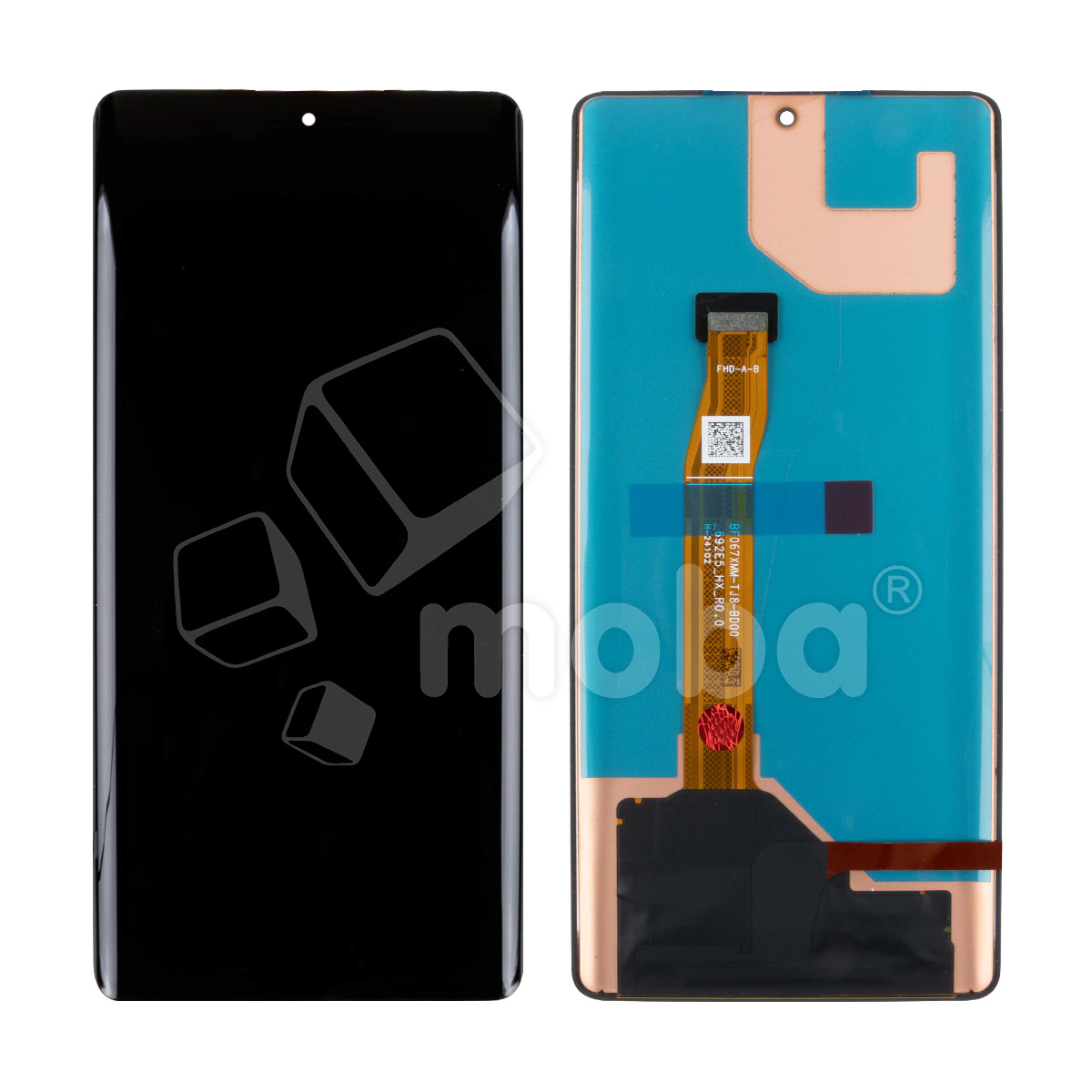 Дисплей для Huawei Honor X9a 5G/X40/Magic 5 Lite (RMO-NX1) в сборе с тачскрином Черный - OR