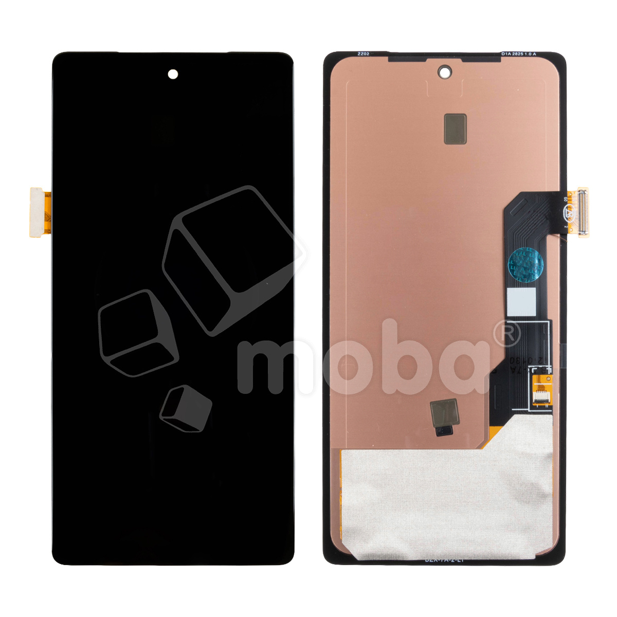Дисплей для Google Pixel 7a (GHL1X) в сборе с тачскрином Черный - (Soft OLED)