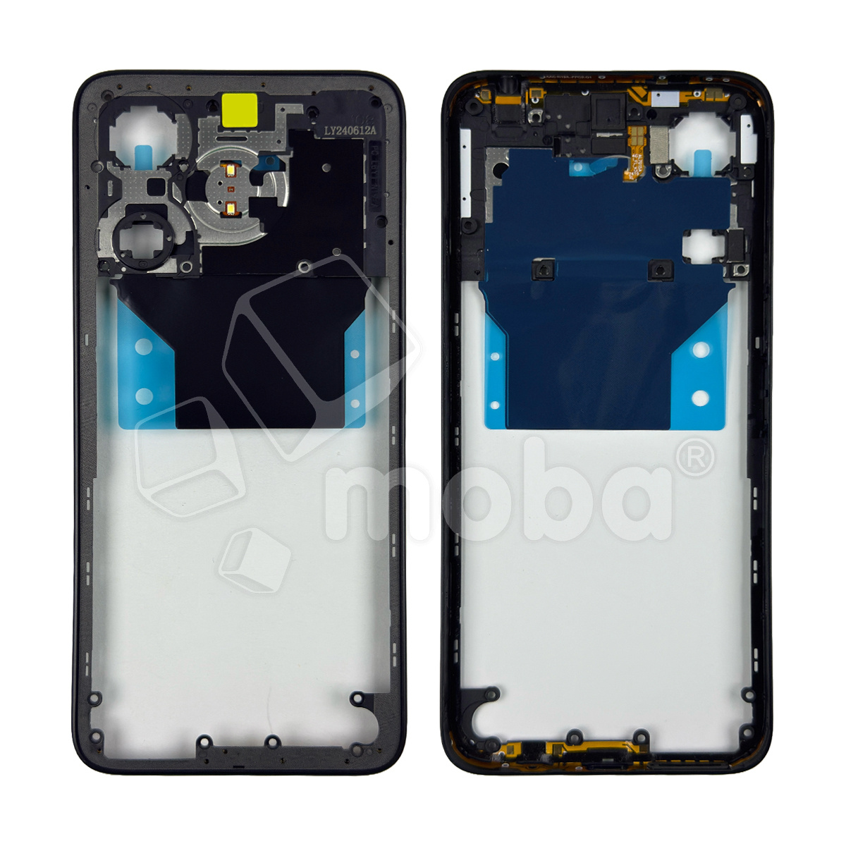 Средняя часть для Xiaomi Poco M6 4G (2404APC5FG) Черный