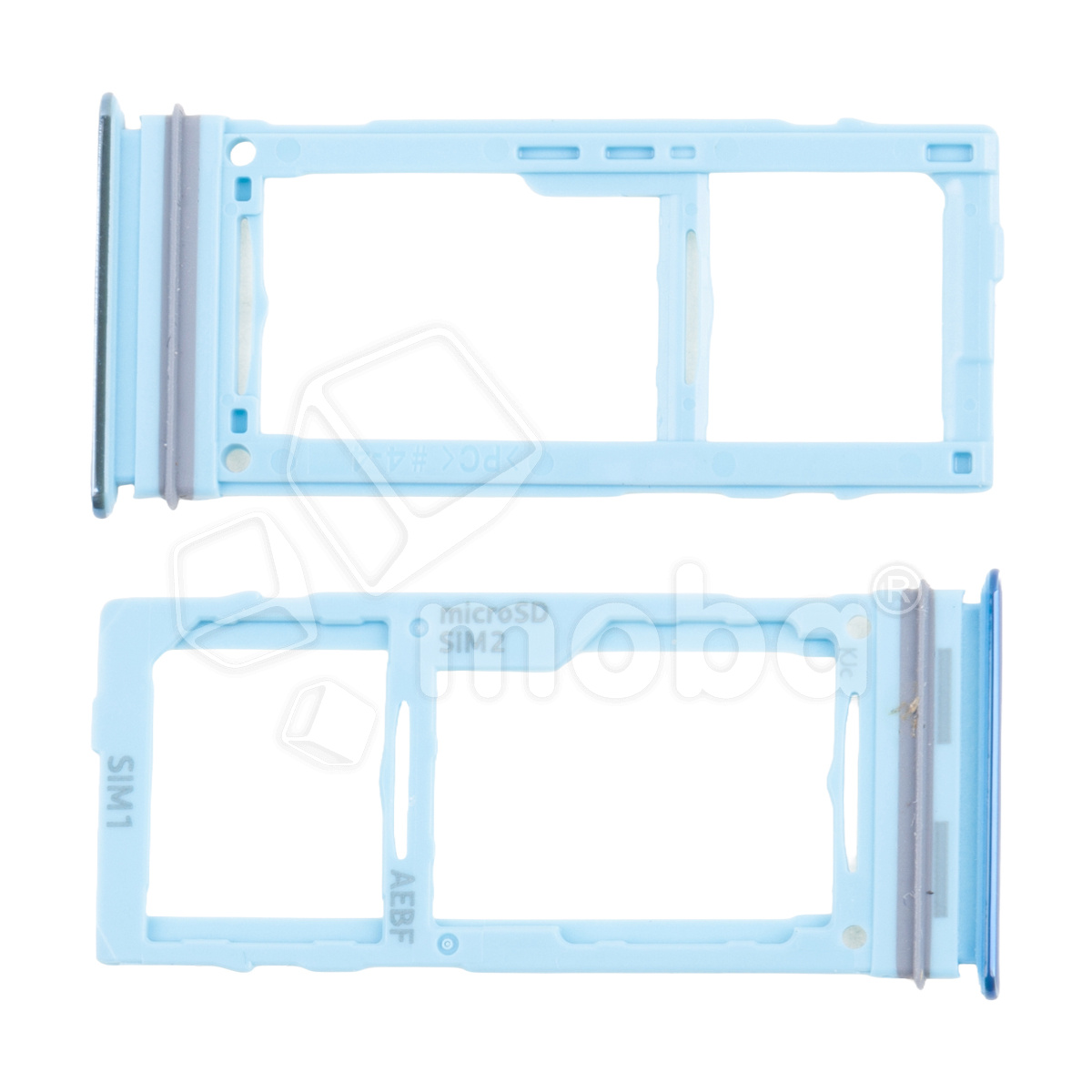 Держатель SIM для Samsung Galaxy A52/A52 5G/A52s 5G/A72 (A525F/A526B/A528B/A725F) Синий