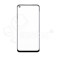 Стекло для переклейки Realme 6 (RMX2001) в сборе с OCA пленкой Черный - OR (Mitsubishi)