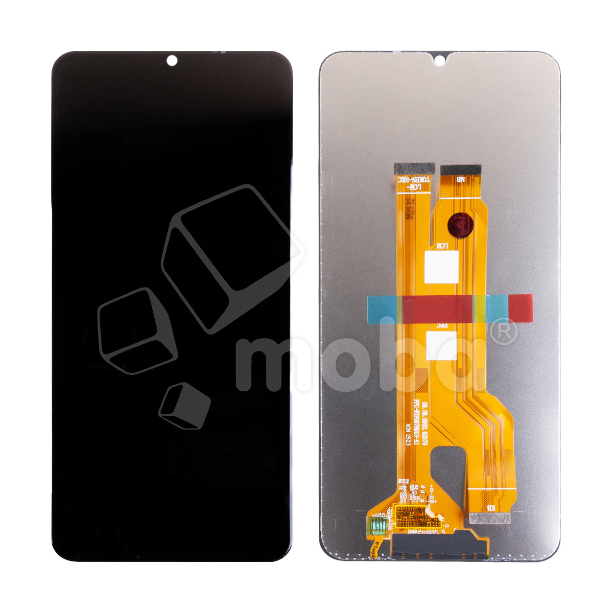 Дисплей для Realme Note 60/60x (RMX3933/RMX3938) в сборе с тачскрином Черный - OR100 (HD, 400 Кд/м?, 90 Гц)