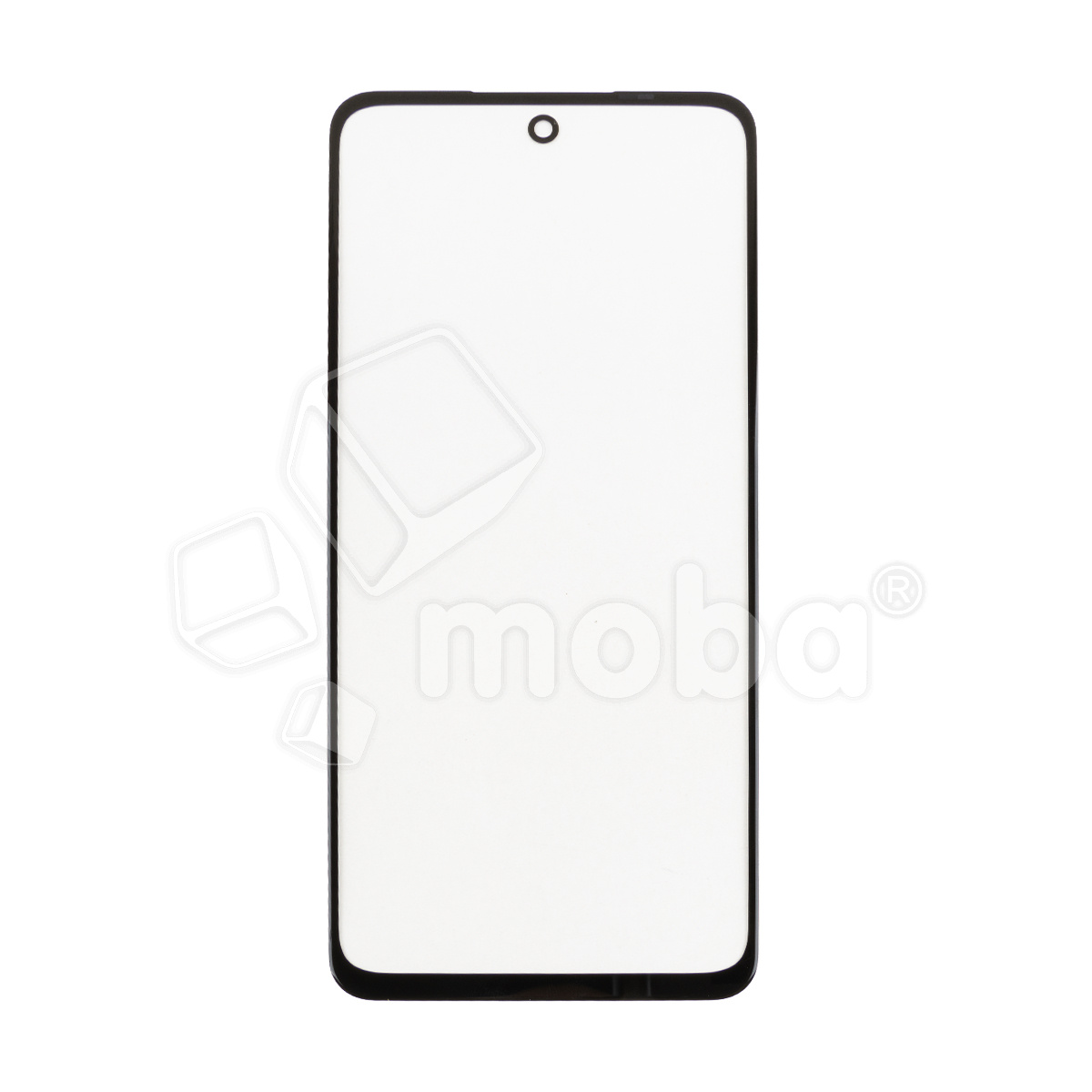 Стекло для переклейки Realme C71/P3 Lite 4G (RMX5303/RMX5300) с OCA пленкой Черный - OR (Mitsubishi)