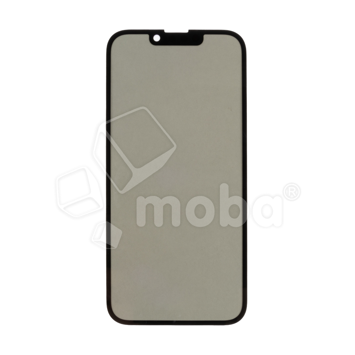 Стекло для переклейки iPhone 14 (A2883) с OCA пленкой + поляризационная пленка Черный - (Feaglet)