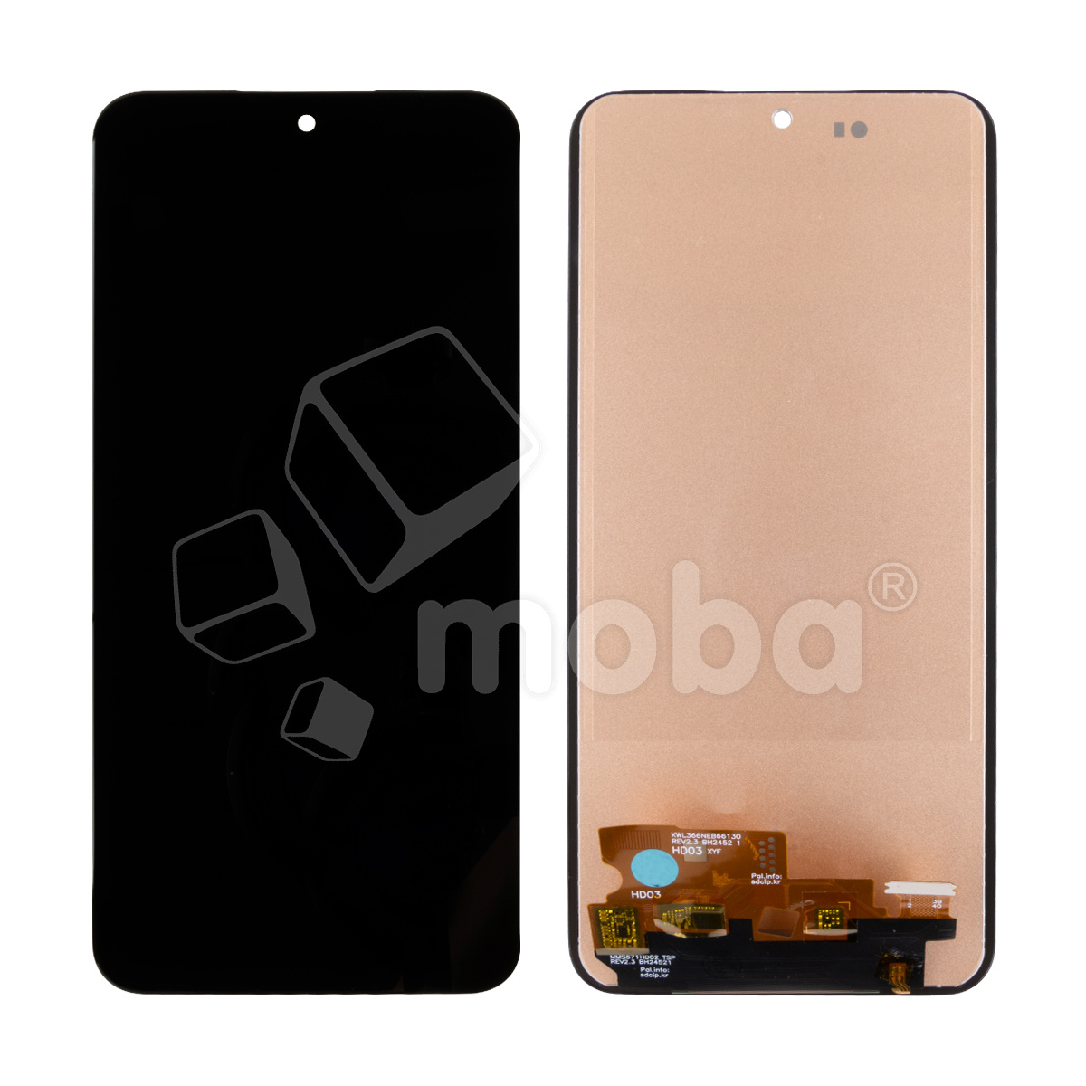 Дисплей для Samsung Galaxy A56 5G (A566B) в сборе с тачскрином Черный - (In-Cell)