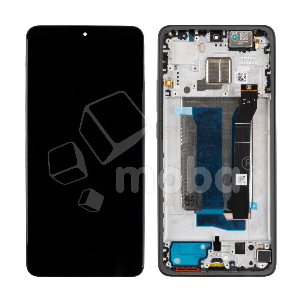 Дисплей для Xiaomi Poco X7 Pro (2412DPC0AG) модуль с рамкой Черный - OR