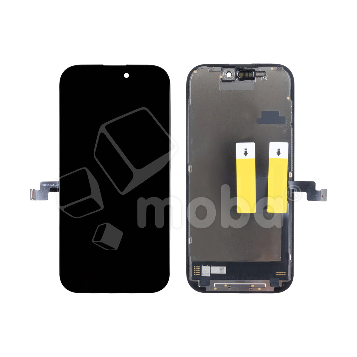 Дисплей для iPhone 16 Pro (A3293) в сборе с тачскрином Черный - (In-Cell, Full HD, 120 Гц) (площадка под IC)