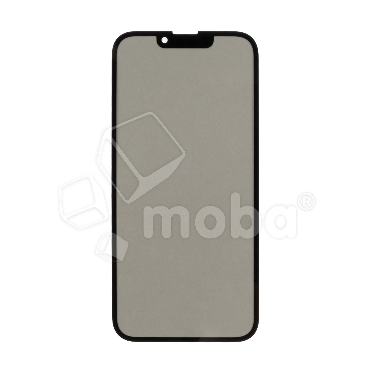 Стекло для переклейки iPhone 13/13 Pro (A2635/A2640) с OCA пленкой + поляризационная пленка Черный - (Feaglet)