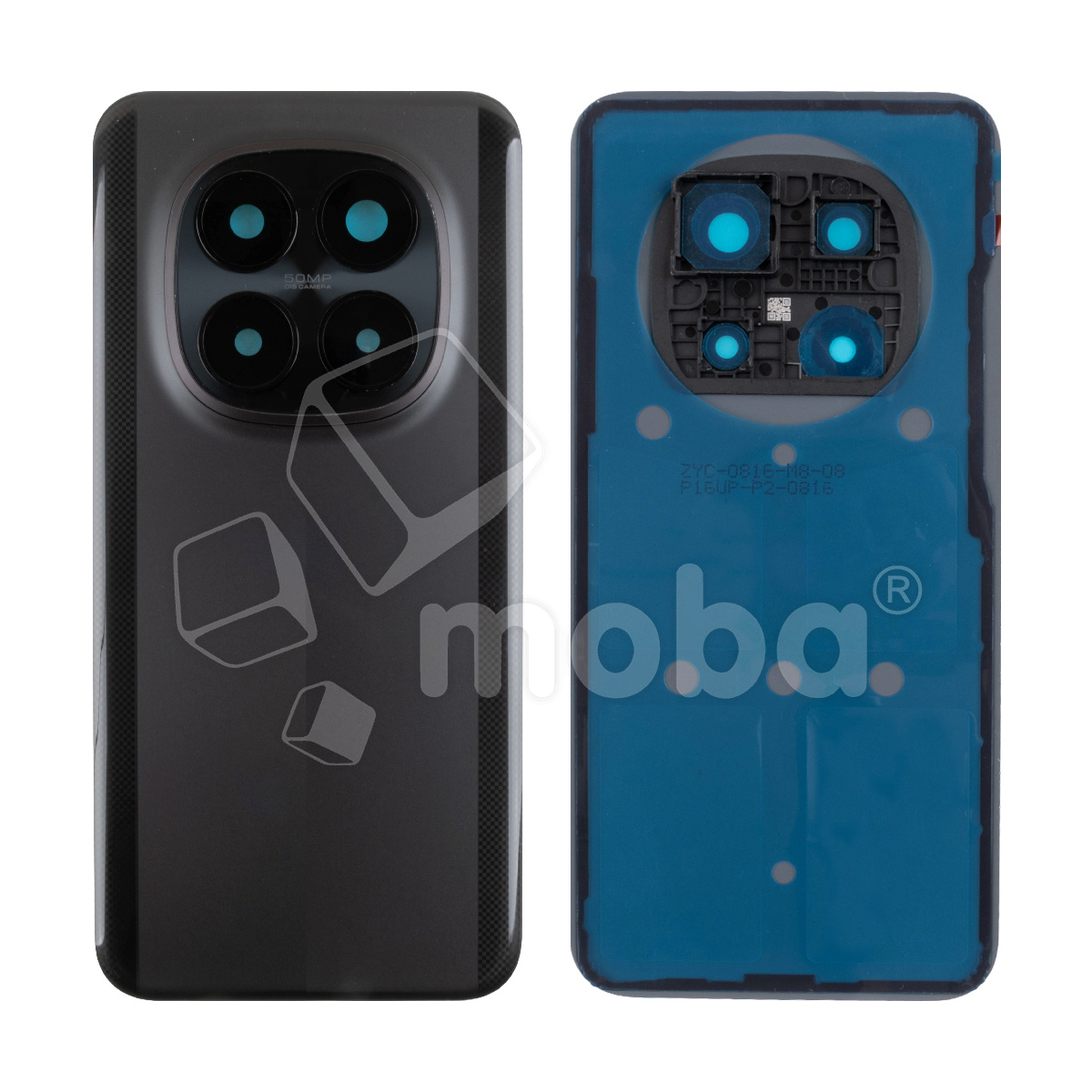 Задняя крышка для Xiaomi Poco M8 Pro 5G (2510EPC8BG) Черный - Премиум