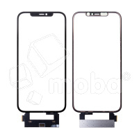 Стекло для переклейки iPhone 12 Pro Max (A2411) с OCA пленкой + тачскрин + рамка Черный - OR (Mitsubishi)