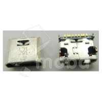 Разъем MicroUSB для Samsung Galaxy Tab A7.0" Wi-Fi/LTE/E 9.6" Wi-Fi/Grand Neo/Core Prime/Prime VE (i9082/i9080/i8552/i9060/i9152/T110/T111/G360H/G361H/T560)