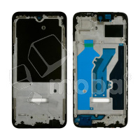 Рамка дисплея для Tecno Spark 30 5G (KL8) Черный (возможен дефект ЛКП)