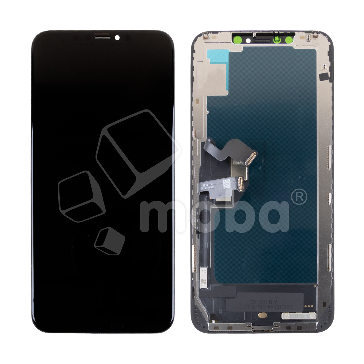 Дисплей для iPhone Xs Max (A1921/A2101) в сборе с тачскрином Черный - (In-Cell, HD+)