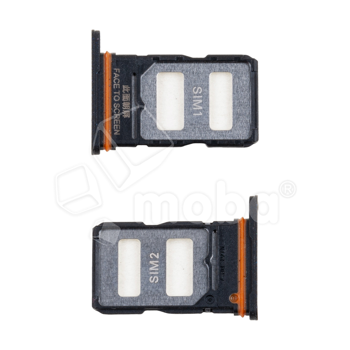 Держатель SIM для Xiaomi Poco F6 (24069PC21G) Черный