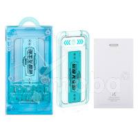 Защитное стекло Remax Tempered Glass GL-81 для iPhone 14 Pro (2 шт., бокс для ровной установки) Черный