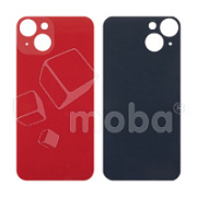 Задняя крышка для iPhone 14 (A2883) Красный (стекло, широкий вырез под камеру, логотип)
