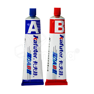 Клей двухкомпонентный Kafuter K-8818 (16 г, акрилатный)