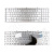 Клавиатура для ноутбука Asus N55 Серебро