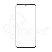 Стекло для переклейки Samsung Galaxy S21 (G991B) в сборе с OCA пленкой Черный - OR (Mitsubishi)