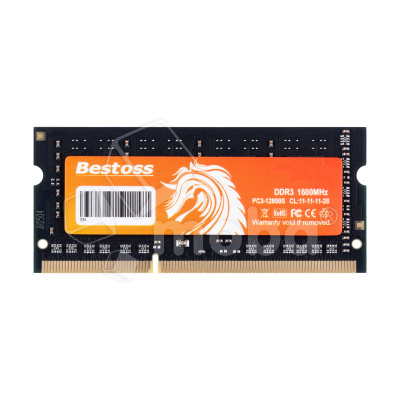 Оперативная память для ноутбука Bestoss DDR3 8GB 1600 Mhz