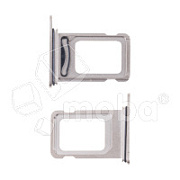 Держатель SIM для iPhone 15 Pro/15 Pro Max (2 Sim) (A3102/A3106) Серый