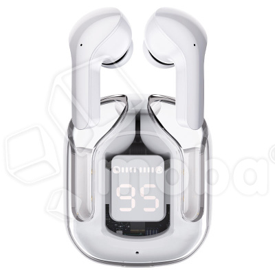 Беспроводные наушники Bluetooth Acefast T6 (TWS, вакуумные, с дисплеем, ENC шумоподавление) Серый