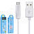 Кабель USB - MicroUSB Hoco X1 (2.4A) Белый