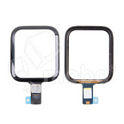 Стекло для переклейки Apple Watch 4 (40 мм) в сборе с тачскрином и OCA пленкой сапфировое Черный