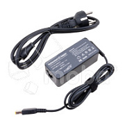 Блок питания (сетевой адаптер) для ноутбука Lenovo 20V, 2,25A, 45W (прямоугольный разъем)
