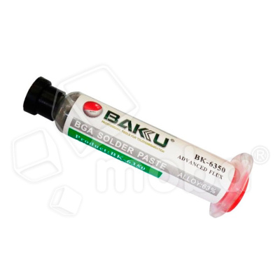 Паста паяльная BAKU BK-6350 (50 г, среднетемпературная 183°C)