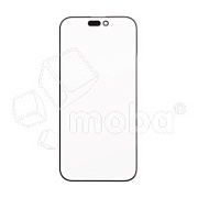 Стекло для переклейки iPhone 16 Pro (A3293) с OCA пленкой Черный - OR (Feaglet)