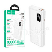 Внешний Аккумулятор (Power Bank) Hoco J158 Pro 10000 mAh (22.5W, 20W, PD, Type-C, LED дисплей) Белый