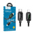 Кабель Type-C - Lightning Hoco U146 (3A, 30W, PD, оплетка нейлон, 1.2 м) Черный Кабель Type-C - Lightning Hoco U146 (3A, 30W, PD, оплетка нейлон, 1.2 м) Черный