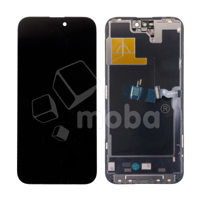 Дисплей для iPhone 14 Pro Max (A2895) в сборе с тачскрином Черный - DD (Soft OLED, Full HD, 120 Гц) (площадка под IC)