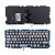 Подсветка клавиатуры для ноутбука MacBook Pro 13" A1278 (2008-2012, Г-образный Enter RU) Черный